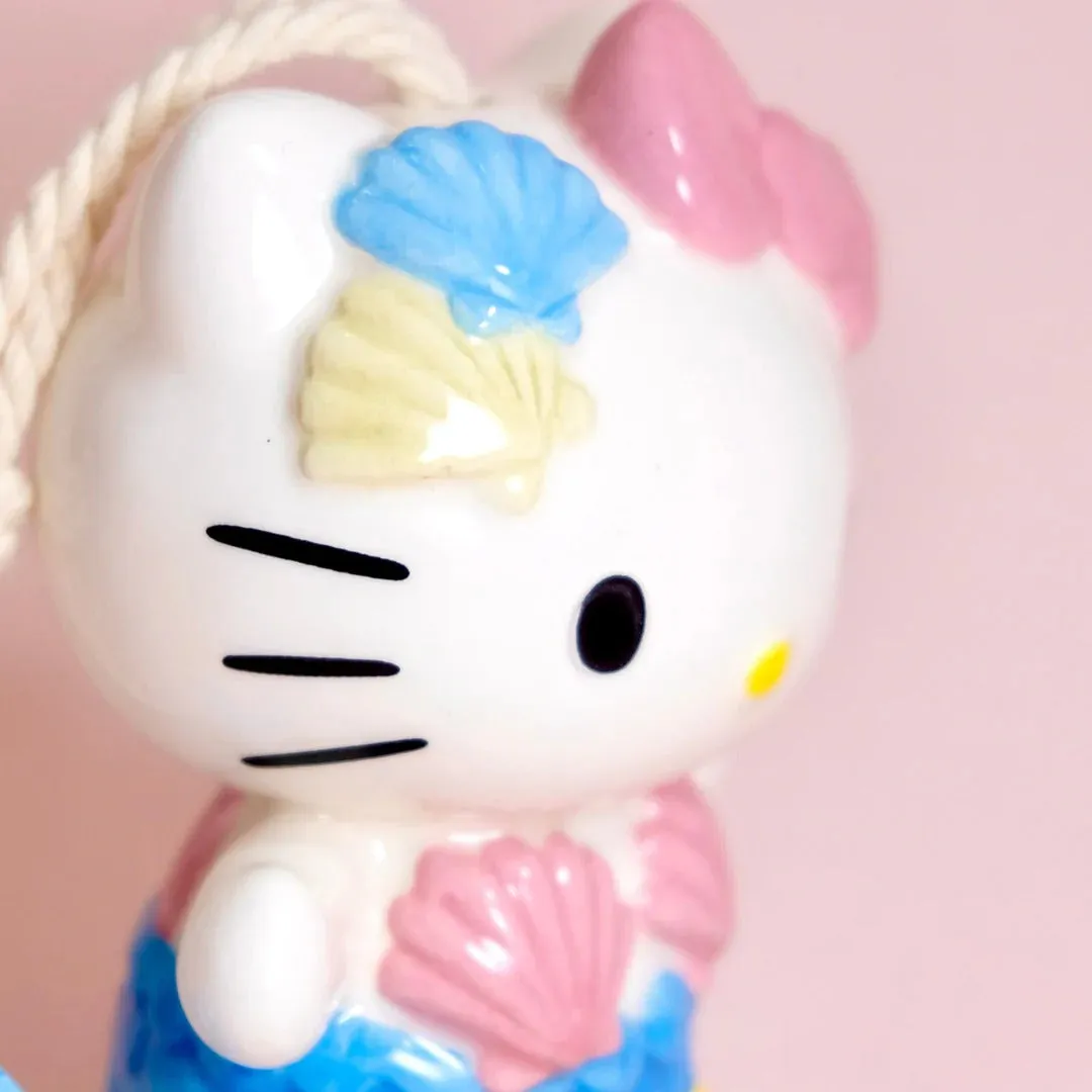 Hello Kitty Mermaid Wind Chime keramisk vindspill håndmalt