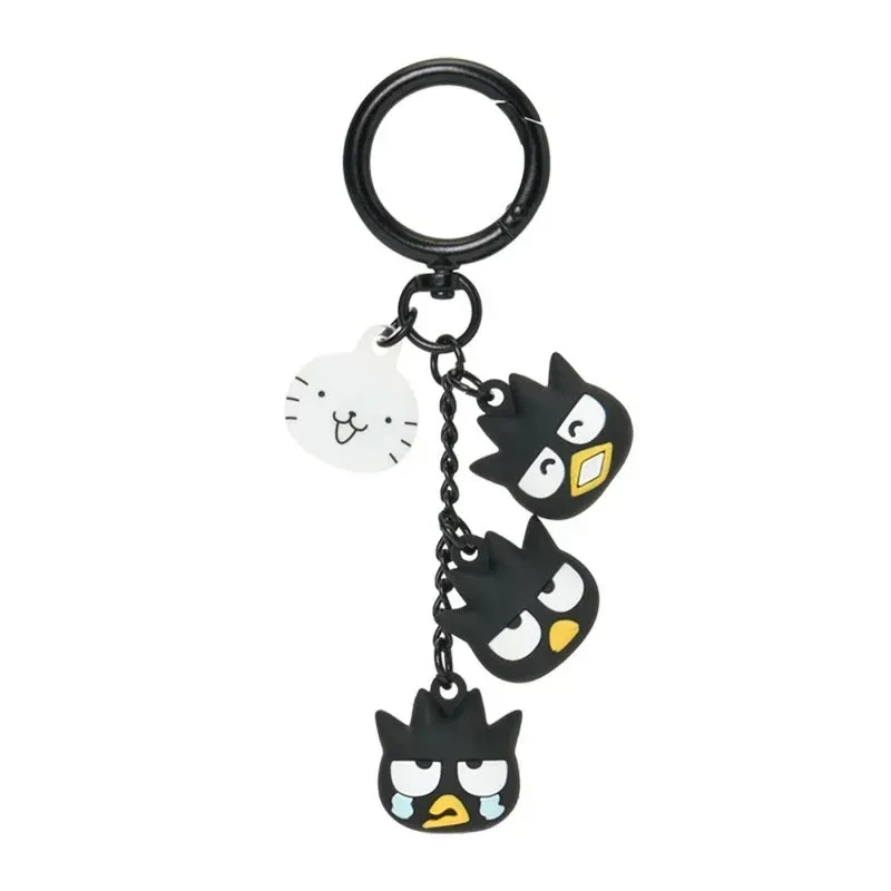 Hello Kitty Funny Faces Series Badtz-maru Keychain nøkkelring