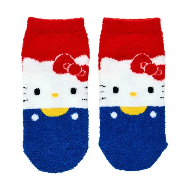 Hello Kitty Blue Overalls ankelsokker myke