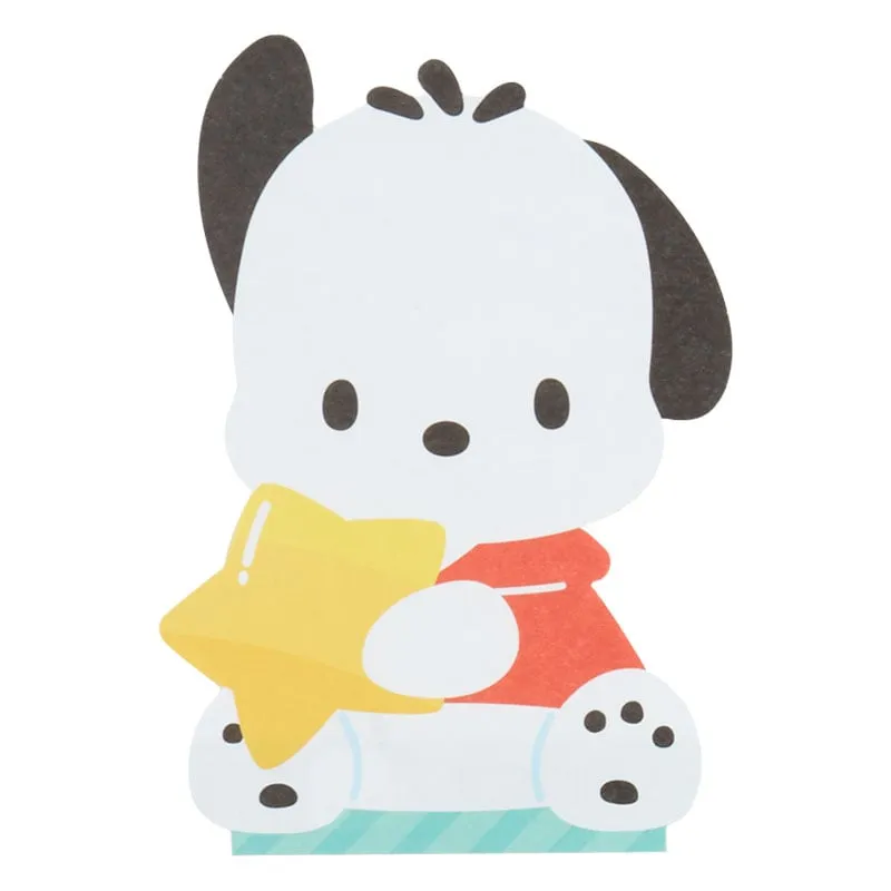 Hello Kitty Pochacco Expressions Die-cut Memo Pad memoblokk 84 ark