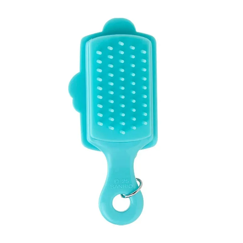 Hello Kitty Hangyodon Mini Bling Brush Charm børsteanheng med rhinsteiner