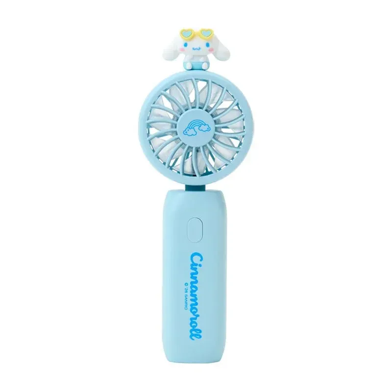 Hello Kitty Cinnamoroll 2-Way Portable Handy Fan håndvifte USB og batteri