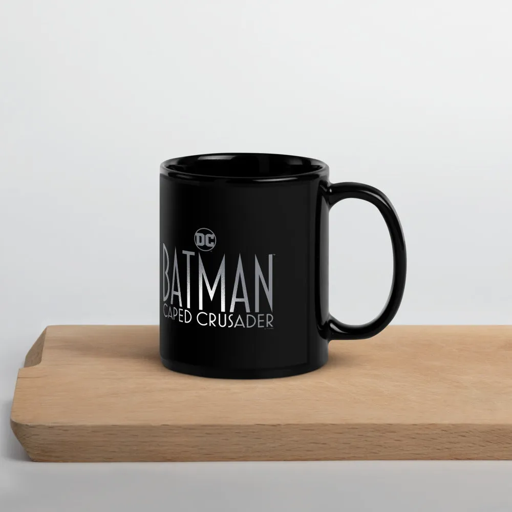 Batman: Caped Crusader krus 11 oz svart blank keramikk