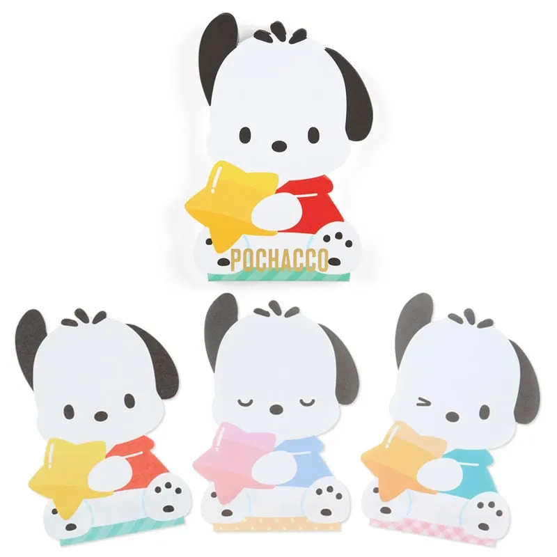 Hello Kitty Pochacco Expressions Die-cut Memo Pad memoblokk 84 ark