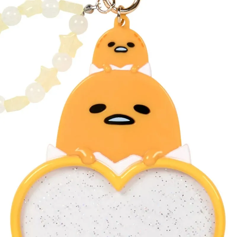 Hello Kitty Sanrio Character Award Gudetama nøkkelring med klistremerker