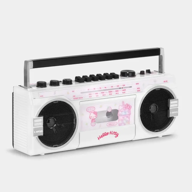 Hello Kitty Strawberry Kawaii BX-85 Bluetooth kassettspiller boombox