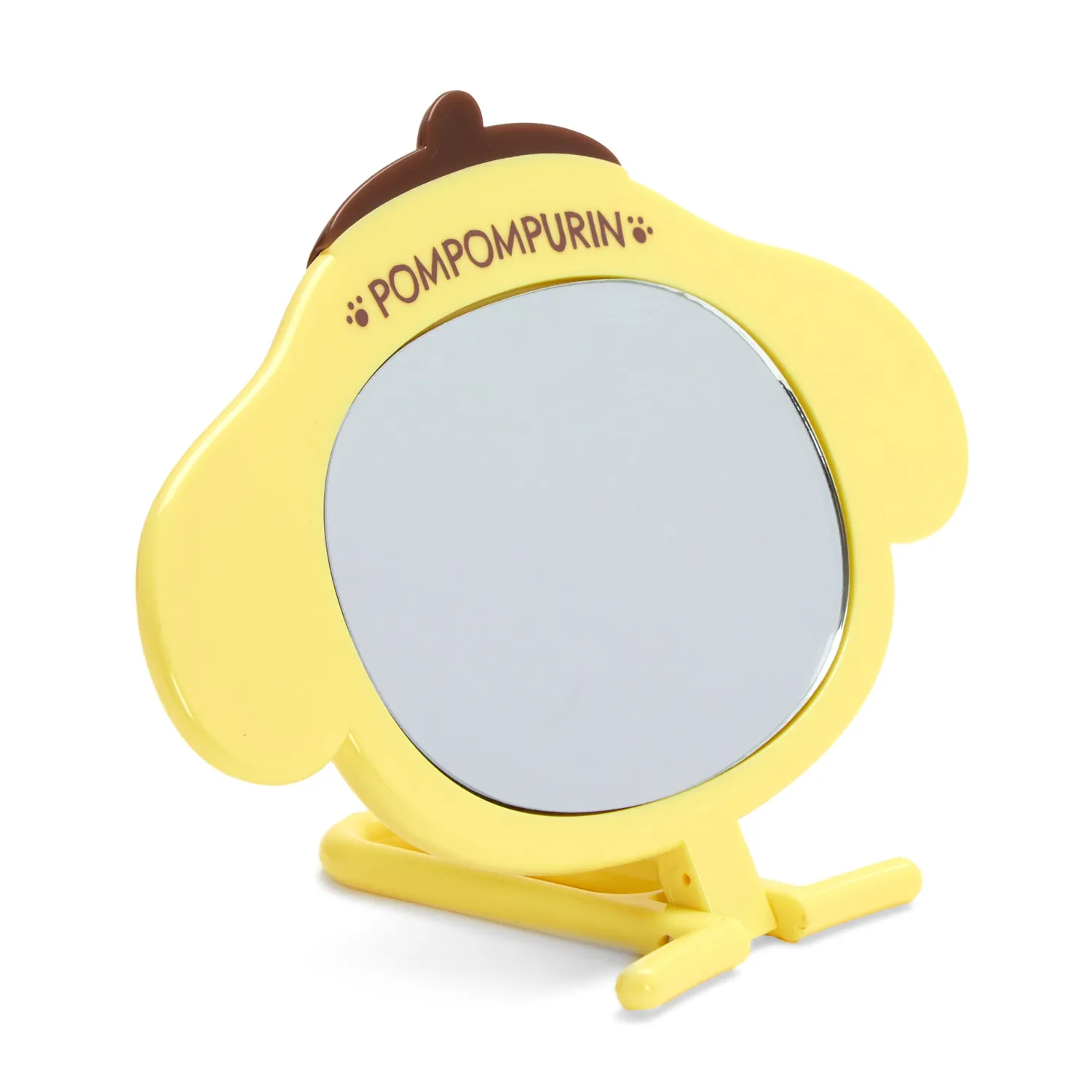 Hello Kitty Pompompurin sammenleggbart håndspeil bordstativ