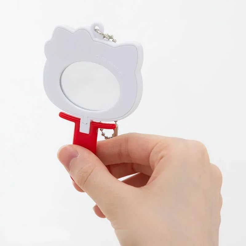 Hello Kitty Mini Bling Mirror Charm minispeil nøkkelring