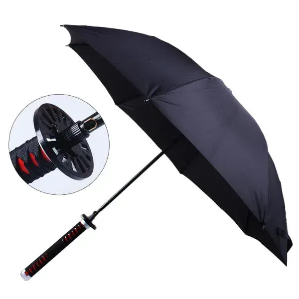Neo Tokyo Demon Slayer Tanjirou’s Nichirin paraply 97 cm katana