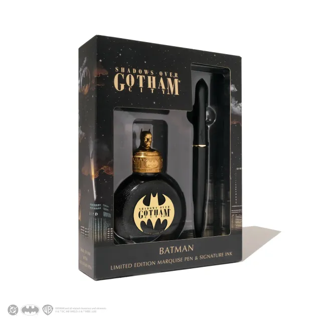 Batman Marquise Pen & Signature Ink Set fyllepenn – limited edition