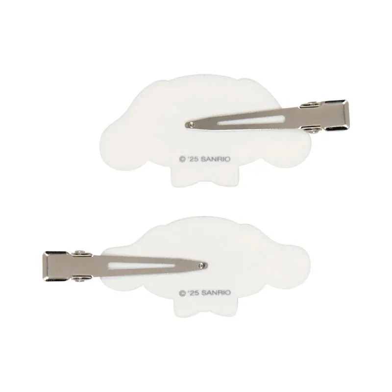Cinnamoroll Besties Flocked Mini Hair Clip Set hårklyper 2-pakning