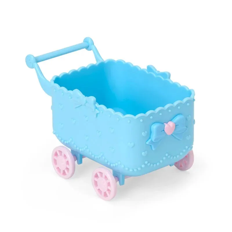 Hello Kitty Cinnamoroll mini oppbevaringsvogn i ABS-plast