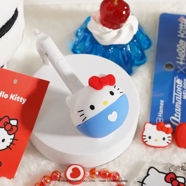 Hello Kitty Mini Otamatone Melody Charm musikalsk nøkkelring