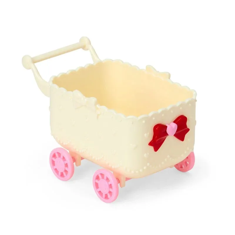 Hello Kitty Mini Accessory Cart oppbevaringsvogn kompakt