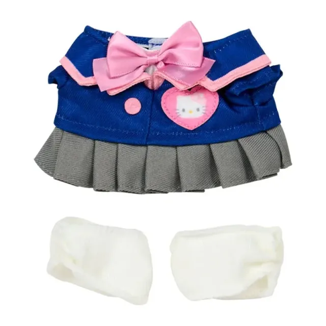 Hello Kitty Pitatto Friends Uniform Outfit antrekk til medium kosedyr