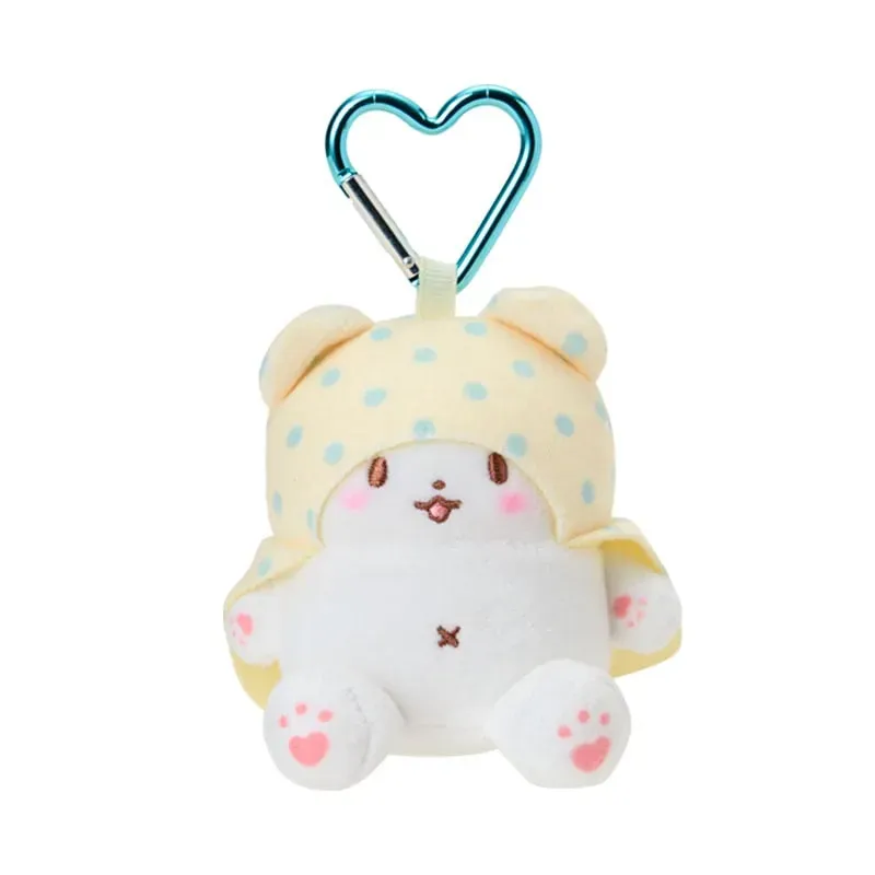 Hello Kitty Marumofubiyori Sanrio Character Award plysjmaskot nøkkelring 4 tommer