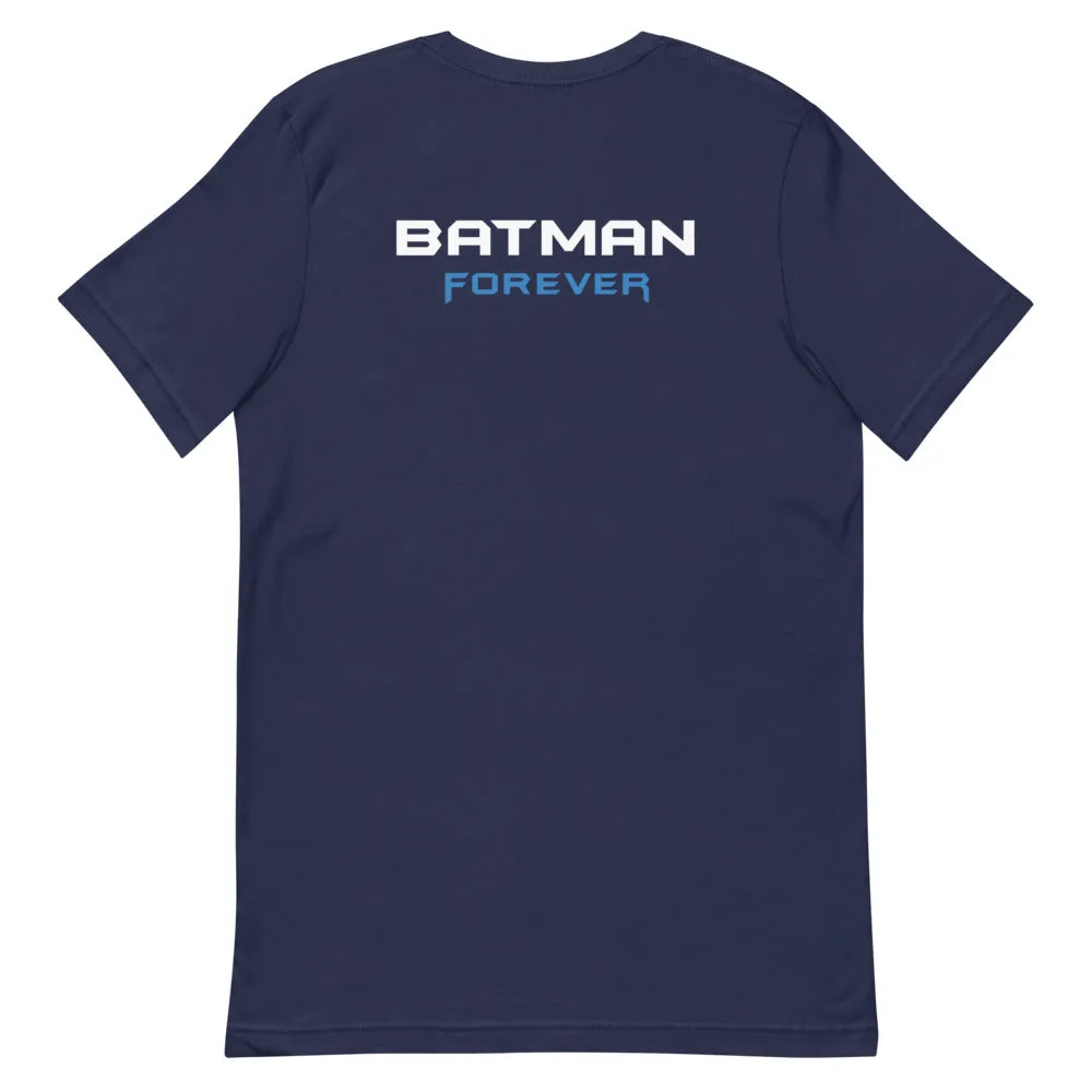 Batman Forever Opening Credits Logo T-skjorte svart