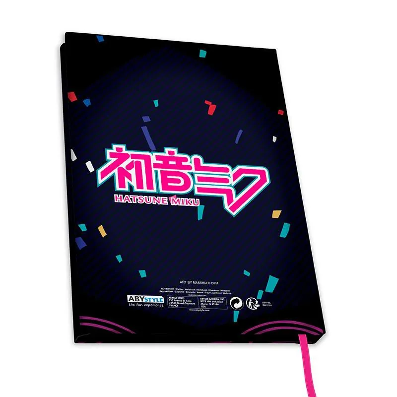 Neo Tokyo Vocaloid Chibi Miku & Friends A5 Notebook notatbok 180 sider