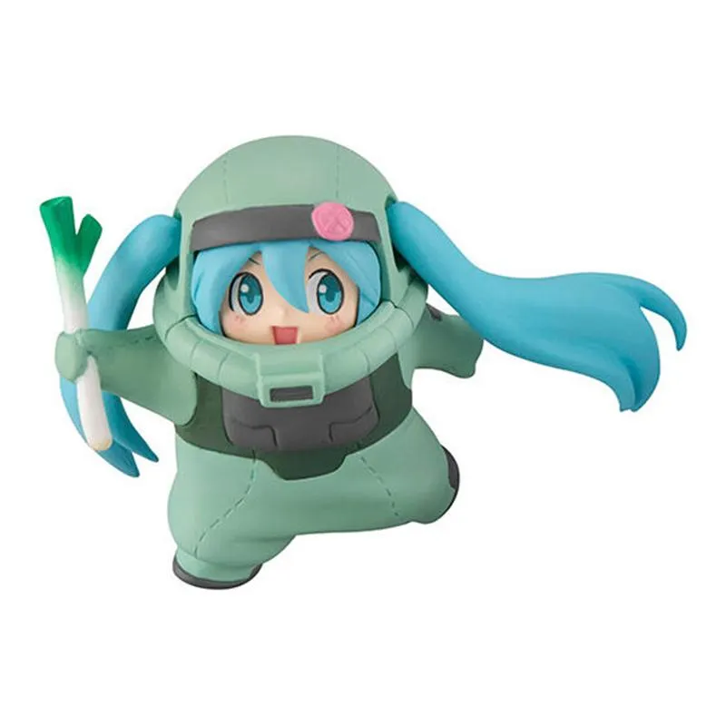 Neo Tokyo Vocaloid Hatsune Miku x Gundam minifigur tilfeldig 5 cm PVC