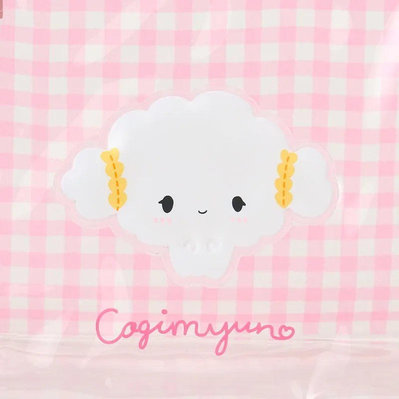 Hello Kitty Cogimyun Clear Gingham toalettmappe gjennomsiktig