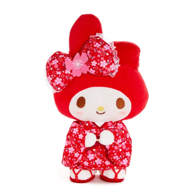 Hello Kitty My Melody 14" stående plysjbamse Spring Kimono