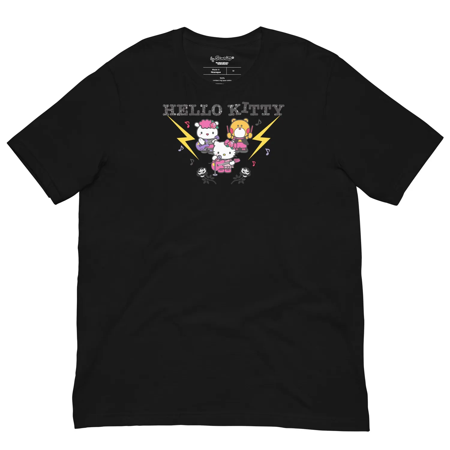 Hello Kitty Rock Show Trio Tee T-skjorte svart