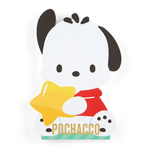 Hello Kitty Pochacco Expressions Die-cut Memo Pad memoblokk 84 ark