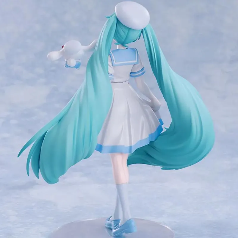 Vocaloid Hatsune Miku x Cinnamoroll Summer Ver. figur 22 cm PVC