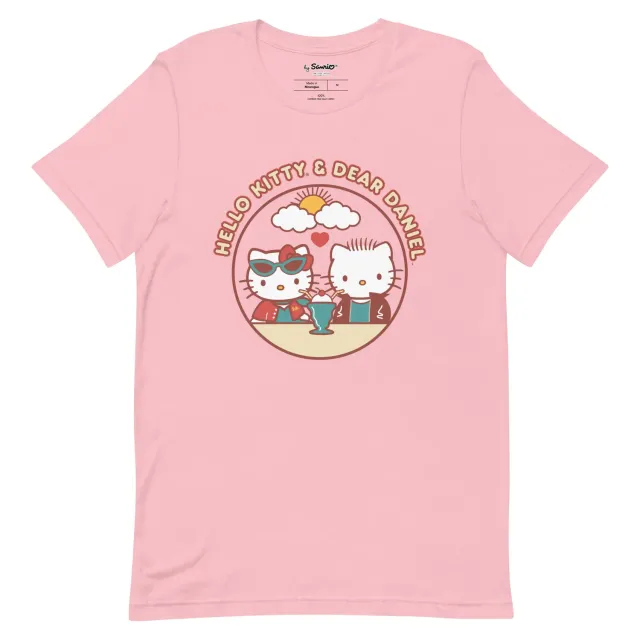 Hello Kitty & Dear Daniel Milkshake Tee T-skjorte rosa