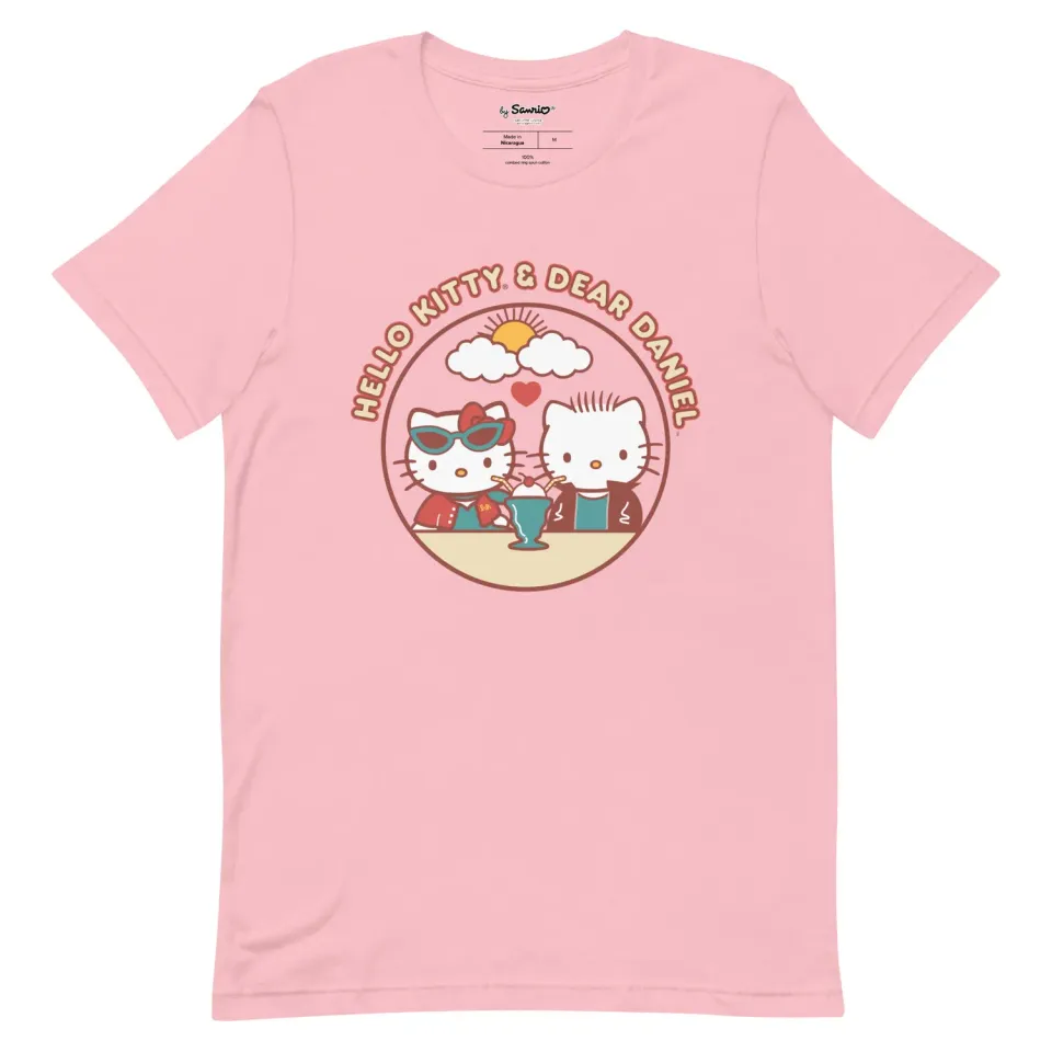 Hello Kitty & Dear Daniel Milkshake Tee T-skjorte rosa