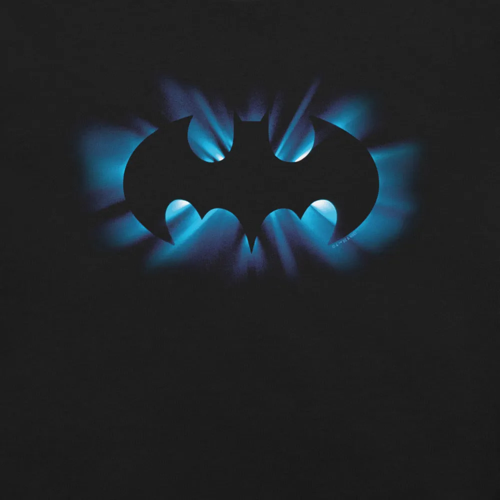 Batman Forever Opening Credits Logo T-skjorte svart