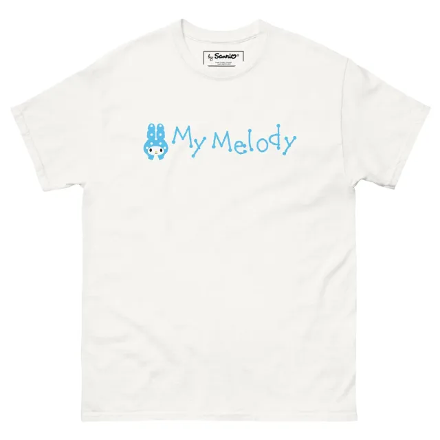 Hello Kitty My Melody Teardrop Logo Tee T-skjorte – svart, S