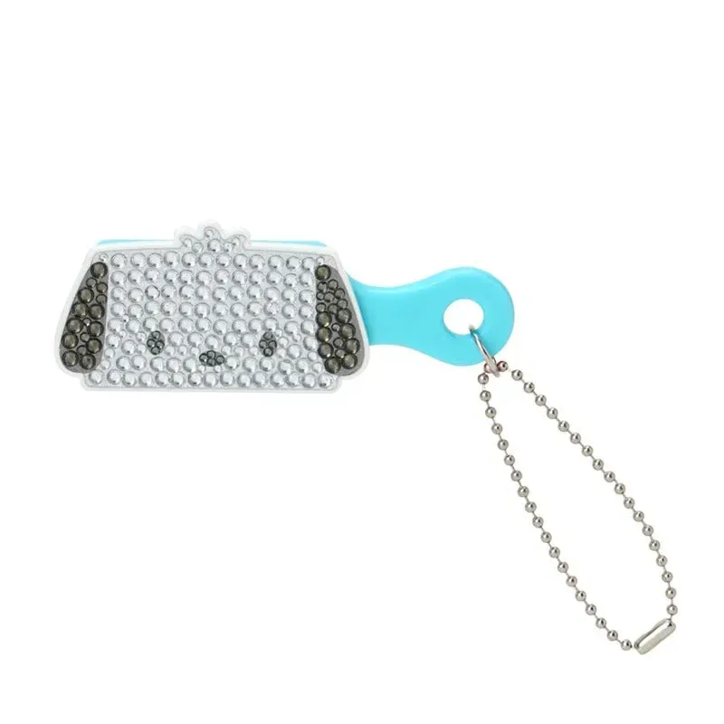 Hello Kitty Pochacco Mini Bling Brush Charm hårbørsteanheng