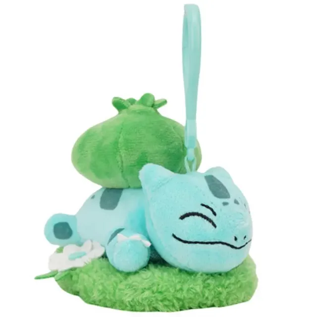 Pokemon Bulbasaur Rest Series plysj nøkkelring 10 cm polyester