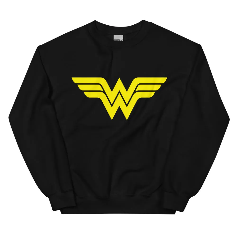 Batman WONDER WOMAN Logo Collegegenser rød
