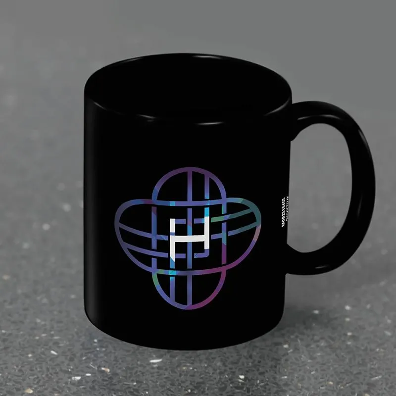 Neo Tokyo Kpop Demon Hunters Huntrix Logo Black Mug krus 315 ml