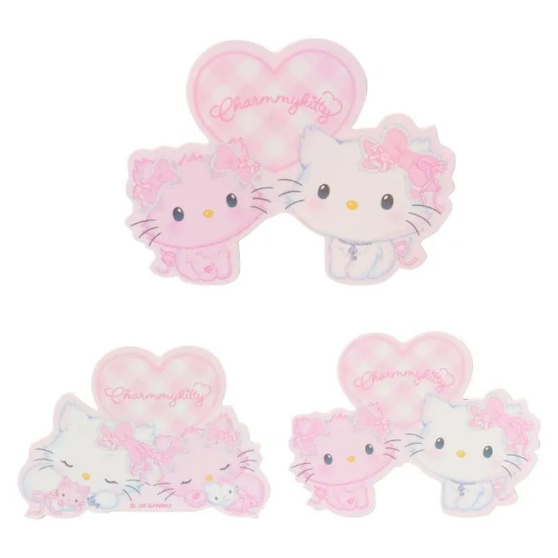 Hello Kitty My Furbaby Charmmy Kitty 24-pakning klistremerker holografiske