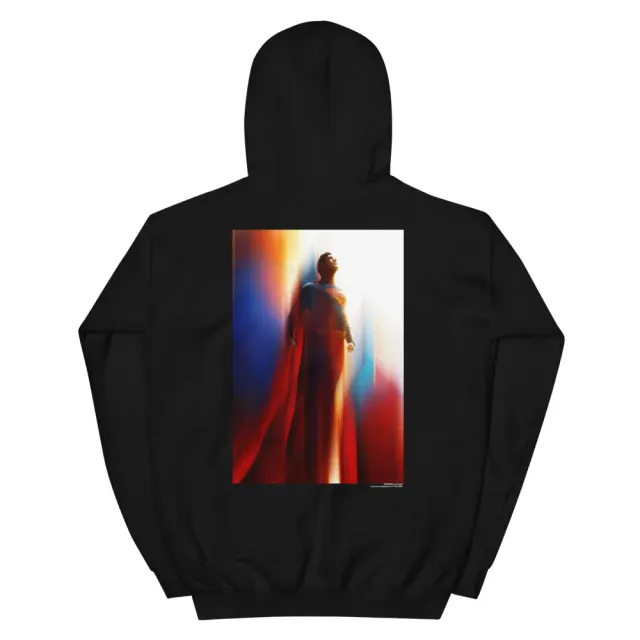 Batman Superman (2025 Movie) Look Up hettegenser svart