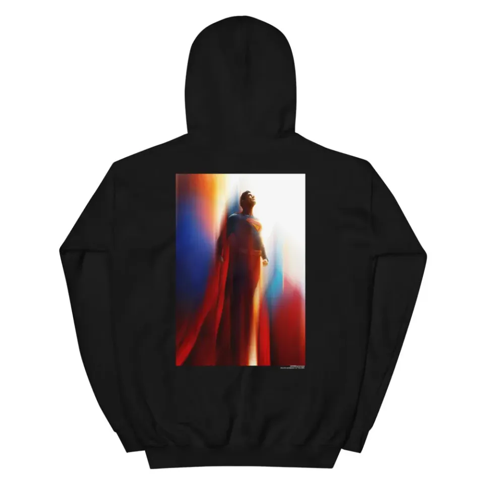 Batman Superman (2025 Movie) Look Up hettegenser svart