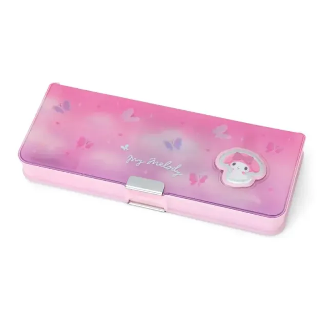 Hello Kitty My Melody Translucent 2-Way Pencil Case gjennomsiktig pennal