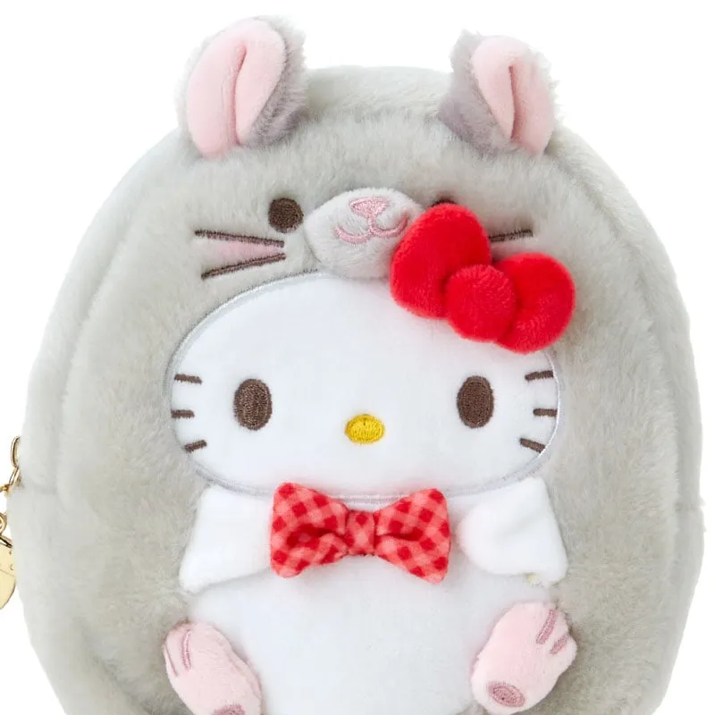 Hello Kitty Mini Zipper Pouch Fauna Friends pung med lomme
