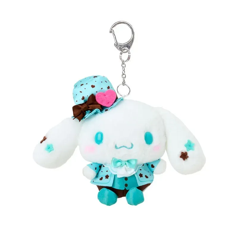 Cinnamoroll Chocolate Mint Series plysjmaskot nøkkelring