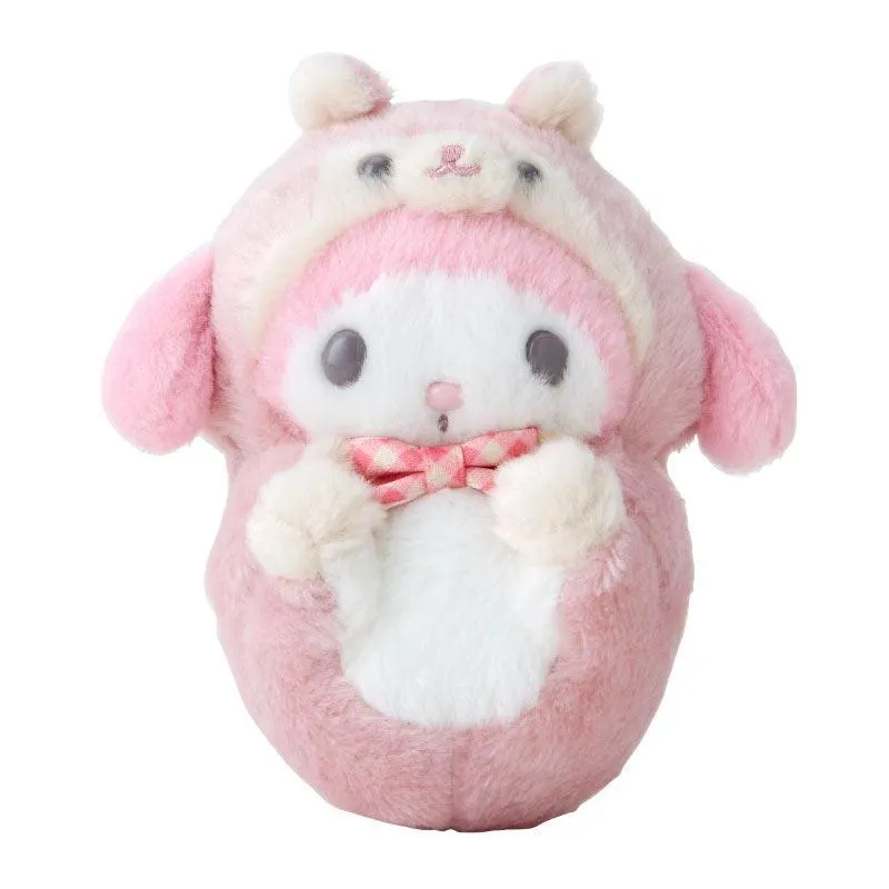 Hello Kitty Fauna Friends My Melody Plush Keychain Mascot nøkkelring 15 cm
