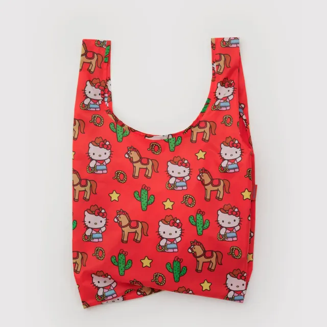 Hello Kitty x Baggu Standard Baggu Western handlenett resirkulert nylon