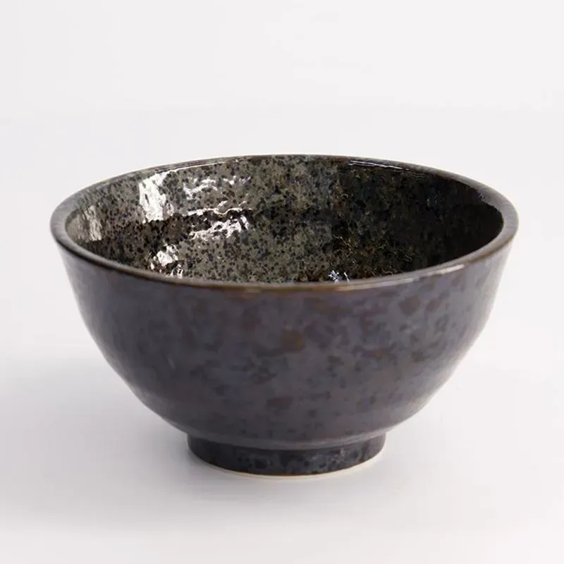 Neo Tokyo Japanese Porcelain Rice Bowl risskål 320 ml midnattsblå