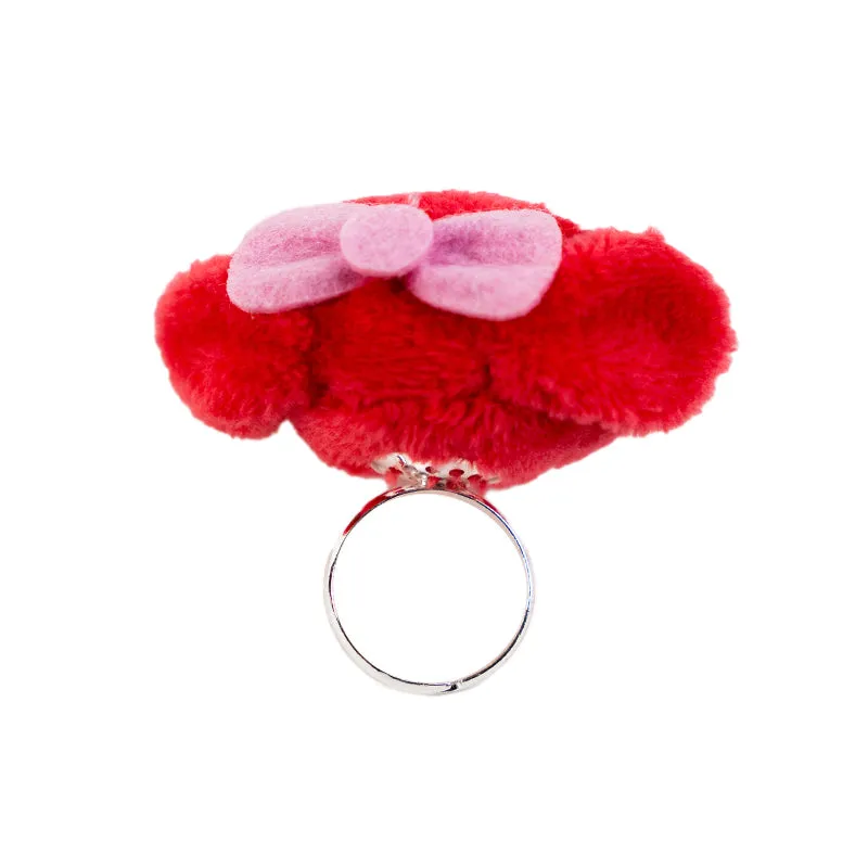 Hello Kitty My Melody Plush Mascot Ring – ring i plysj