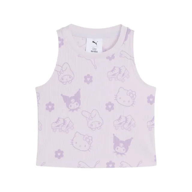 Hello Kitty and Friends x PUMA Ribbed Tank Top Lilac Frost barnesinglet