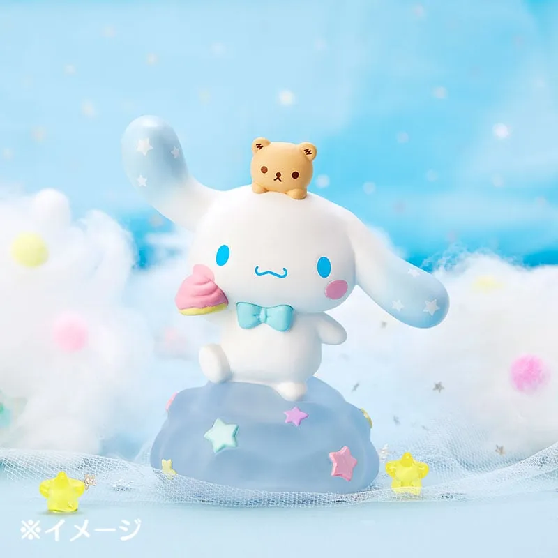 Hello Kitty Cinnamoroll minifigur i eske 4 tommer resin