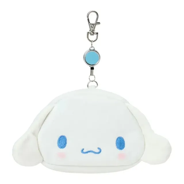 Hello Kitty Cinnamoroll Plush ID Badge Holder kortholder med uttrekkssnor