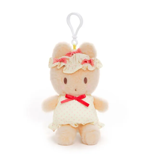 Hello Kitty Marroncream Plush Mascot Clip Nightcap Series-nøkkelring